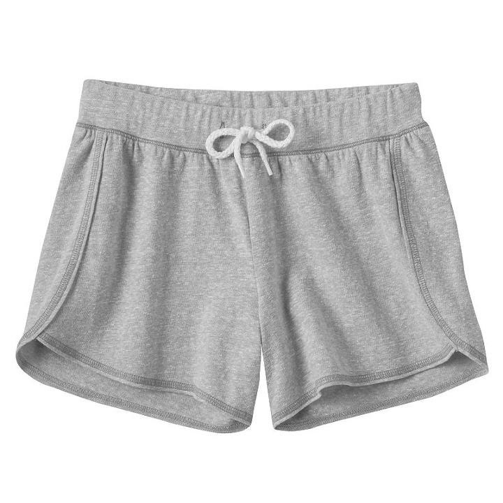 Girls 7-16 & Plus Size So&reg; Wash Effect Shortie Shorts, Girl's, Size: 14, Dark Grey