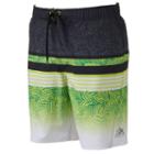 Men's Zeroxposur Stretch Swim Trunks, Size: Large, Green Oth