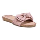 Fergalicious Mallory Women's Slide Sandals, Size: Medium (8), Dark Pink