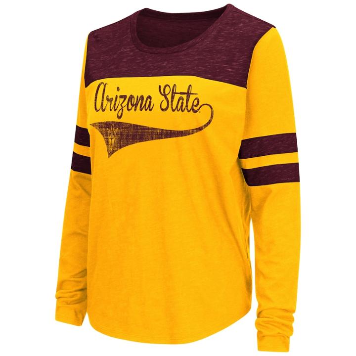Women's Arizona State Sun Devils My Way Tee, Size: Xxl, Gold