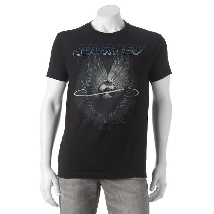 Men's Journey Band Tee, Size: Small, Black