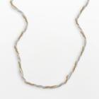 Napier Two Tone Twist Chain Necklace - 18-in, Women's, Multicolor