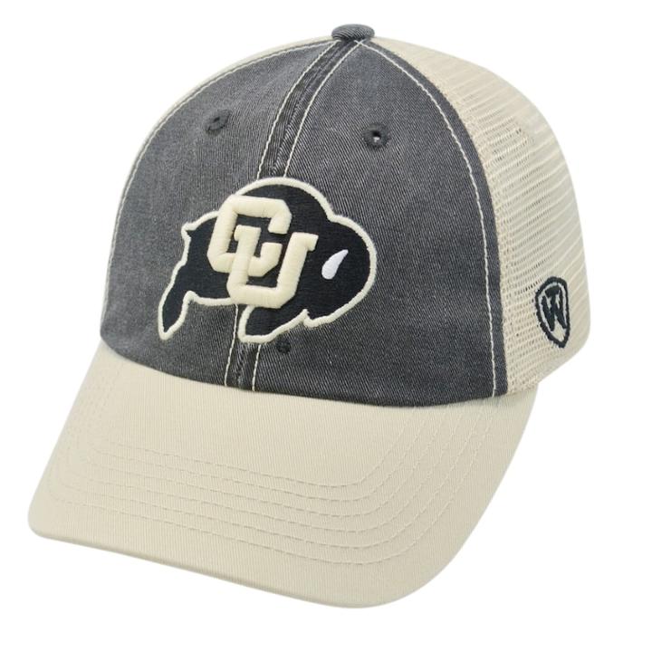 Adult Top Of The World Colorado Buffaloes Offroad Cap, Men's, Black