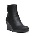 Lifestride Noise Women's Wedge Ankle Boots, Size: 8 Wide, Black