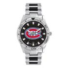 Men's Game Time Montreal Canadiens Heavy Hitter Watch, Silver