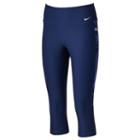 Women's Nike Power Training Dri-fit Capris, Size: Large, Med Blue