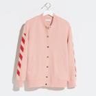 K/lab Oversized Bomber Jacket, Teens, Size: Xs, Pink