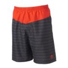 Men's Rbx Gym 'n Swim Colorblock Swim Trunks, Size: Xl, Grey