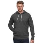 Men's Sonoma Goods For Life&trade; Classic-fit Fleece Hoodie, Size: Small, Black