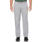 Men's Grand Slam On Course Slim-fit Motionflow 360 Active Waistband Stretch Golf Pants, Size: 33x32, Light Grey