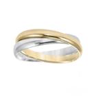 Cherish Always Yellow Ion-plated Stainless Steel And Stainless Steel Double Band - Men, Size: 12