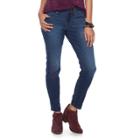 Petite Sonoma Goods For Life&trade; Curvy Fit Ankle Skinny Jeans, Women's, Size: 12 Petite, Blue
