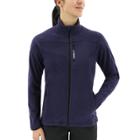 Women's Adidas Outdoor Terrex Fleece Jacket, Size: Medium, Med Blue