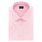 Men's Arrow Regular-fit Spread-collar Dress Shirt, Size: M 15-15.5, Dark Pink