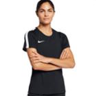 Women's Nike Dry Academy Short Sleeve Soccer Top, Size: Xs, Grey (charcoal)