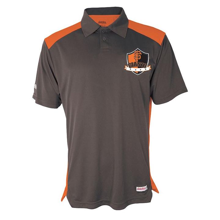 Men's Stitches San Francisco Giants Interlock Polo, Size: Xxl, Multicolor