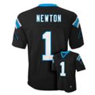 Boys 8-20 Carolina Panthers Cam Newton Nfl Replica Jersey, Boy's, Size: L(14/16), Black