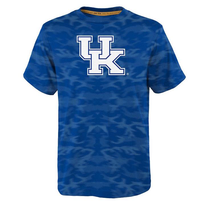 Boys 4-7 Kentucky Wildcats Vector Dri-tek Tee, Size: M 5-6, Blue Other