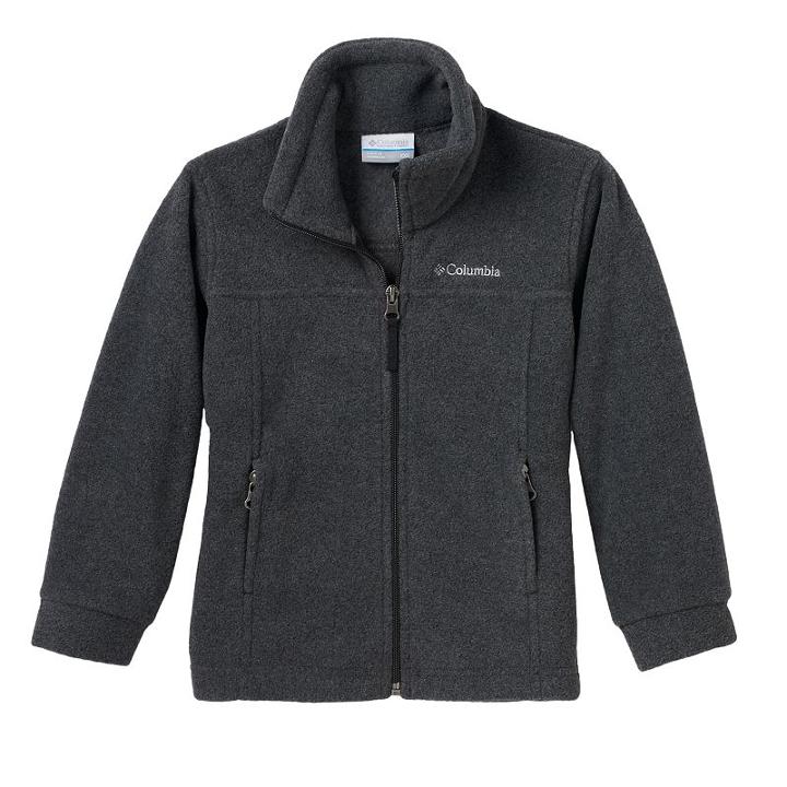 Boys 4-7 Columbia Fleece Jacket, Boy's, Size: 4-5, Med Grey