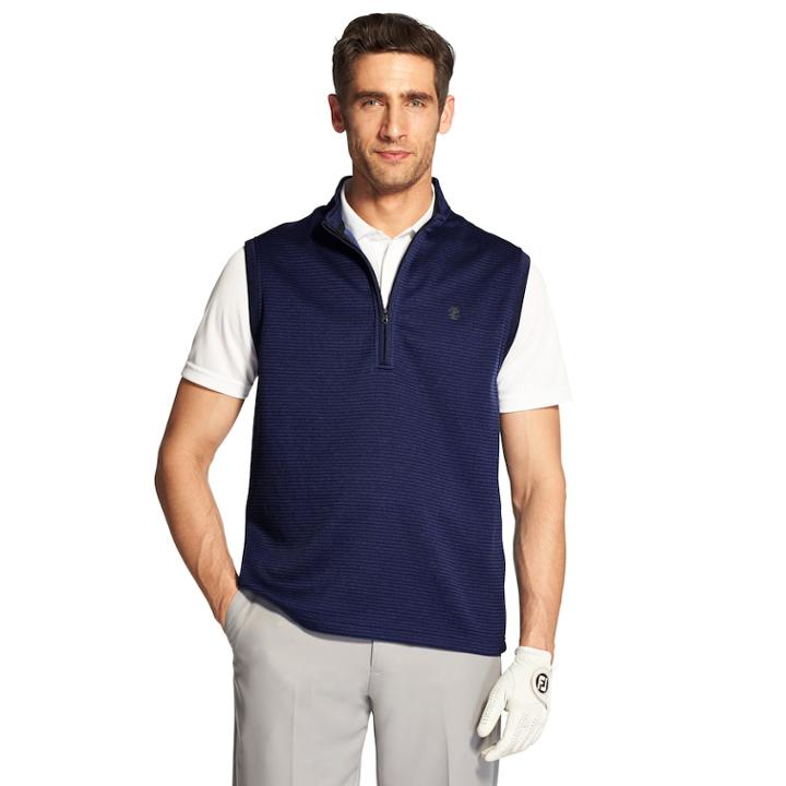 Men's Izod Hydra Shield Vest, Size: Medium, Dark Blue