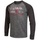 Men's Campus Heritage Oklahoma Sooners Raven Long-sleeve Tee, Size: Xl, Grey