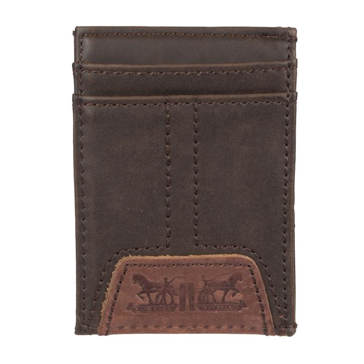 Men's Levi's Cut-edge Roller-buckle Leather Belt, Brown