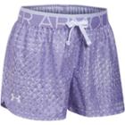 Girls 7-16 Under Armour Play Up Printed Shorts, Size: Small, White Oth