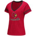 Women's Louisville Cardinals Varsity Tee, Size: Xl, Dark Red