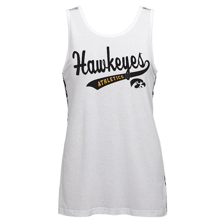 Juniors' Iowa Hawkeyes Nova Tank Top, Women's, Size: Xl, Black