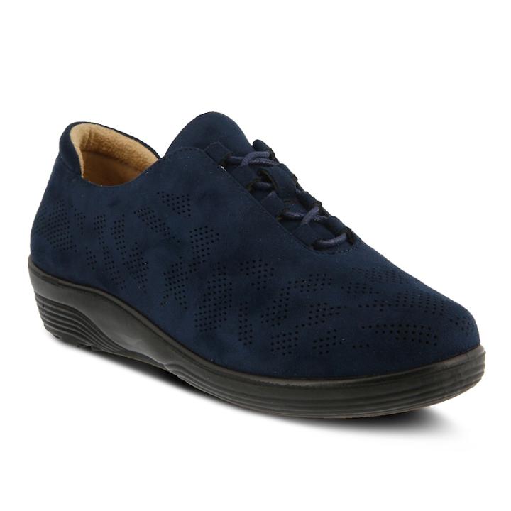 Flexus By Spring Step March Women's Shoes, Size: 39, Blue (navy)