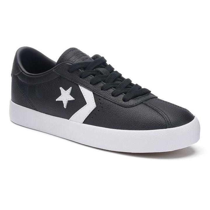 Men's Converse Breakpoint Leather Sneakers, Size: M12w13.5, Black
