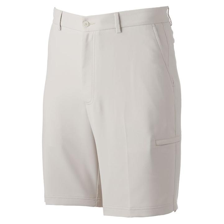 Men's Pebble Beach Classic-fit Dobby Diamond Cargo Performance Golf Shorts, Size: 42, Grey Other