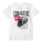 Boys 4-7 Converse Mix Match Shoes 08 Graphic Tee, Size: 6, White