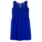 Girls 7-16 Iz Amy Byer Illusion Lace Bodice Shift Dress, Girl's, Size: 16, Brt Blue