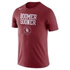 Men's Nike Oklahoma Sooners Basketball Local Tee, Size: Large, Red