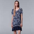 Women's Simply Vera Vera Wang Printed Sleepshirt, Size: Medium, Oxford
