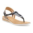Chaps Odella Women's Sandals, Size: 7 B, Black