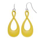 Infinity Nickel Free Drop Earrings, Women's, Med Yellow