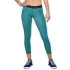 Women's Under Armour Favorite Crop Leggings, Size: Large, Gold