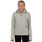 Women's Champion Hooded Faux-sherpa Jacket, Size: Large, Grey