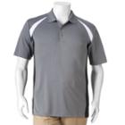 Big & Tall Grand Slam Classic-fit Colorblock Airflow Performance Golf Polo, Men's, Size: 3xl Tall, Med Grey