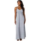Women's Soybu Dhara Halter Yoga Maxi Dress, Size: Medium, Med Grey