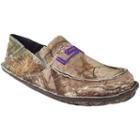 Men's Lsu Tigers Cazulle Realtree Camouflage Canvas Loafers, Size: 8, Multicolor