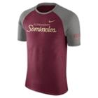 Men's Nike Florida State Seminoles Script Raglan Tee, Size: Large, Ovrfl Oth