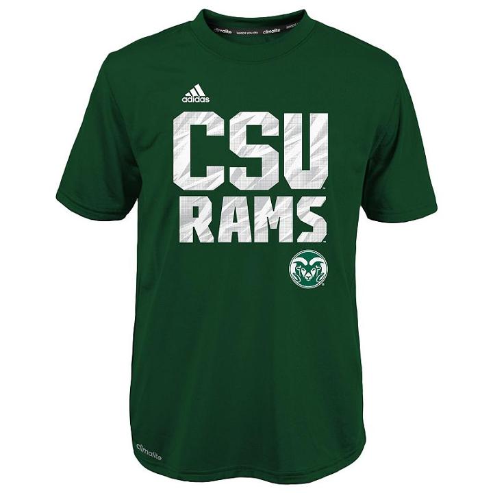 Boys 8-20 Adidas Colorado State Rams Shock Energy Climalite Tee, Boy's, Size: M(10-12), Green