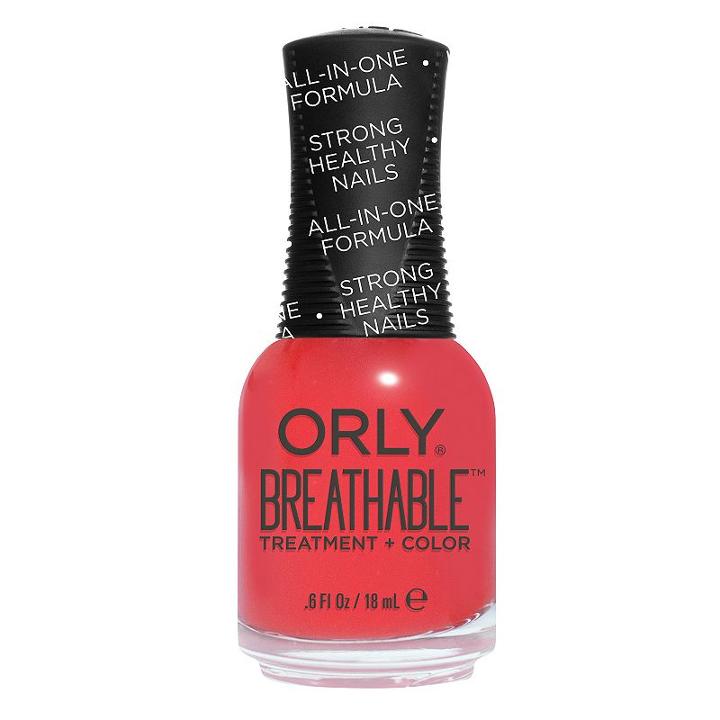 Orly Breathable Treatment & Color Nail Polish - Warm Tones, Red