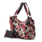 Amerileather Amelia Leather Floral Convertible Tote, Women's, Other Clrs