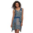 Women's Kate And Sam Lattice Dress, Size: Xl, Blue Other
