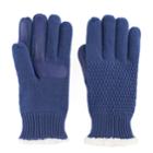 Women's Isotoner Knit Smartouch Smartdri Tech Gloves, Blue