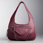 Simply Vera Vera Wang Sidekick Satchel, Women's, Red